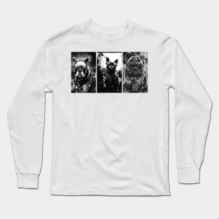 Cyber Punk Frenchie's Long Sleeve T-Shirt